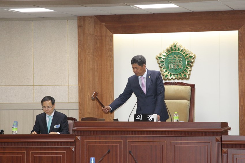 1.예천군의회, 제194회 임시회 개회
